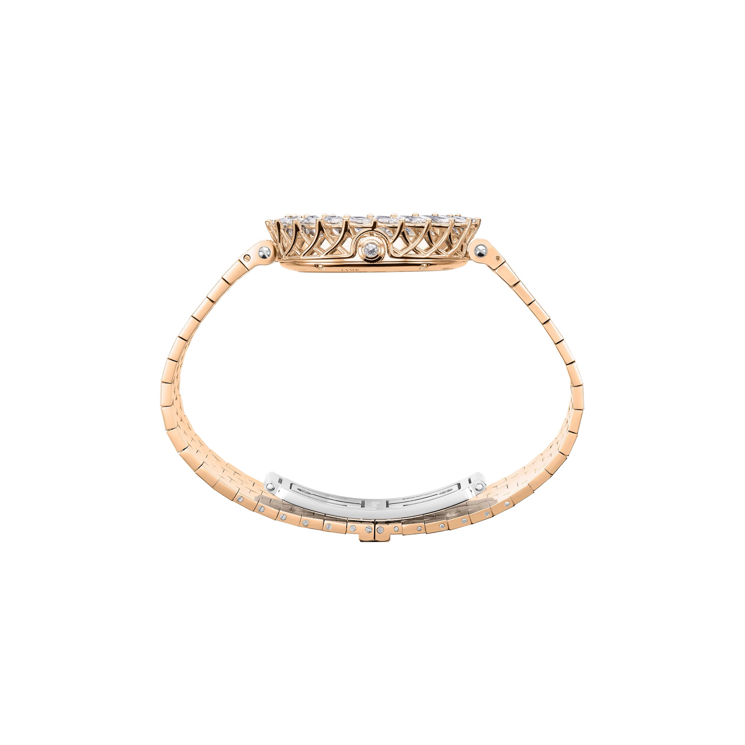 Chopard L'Heure Du Diamant 18k Rose Gold Diamond Women's Luxury Watch - Elegant Timepiece for Special Occasions & Formal Events
