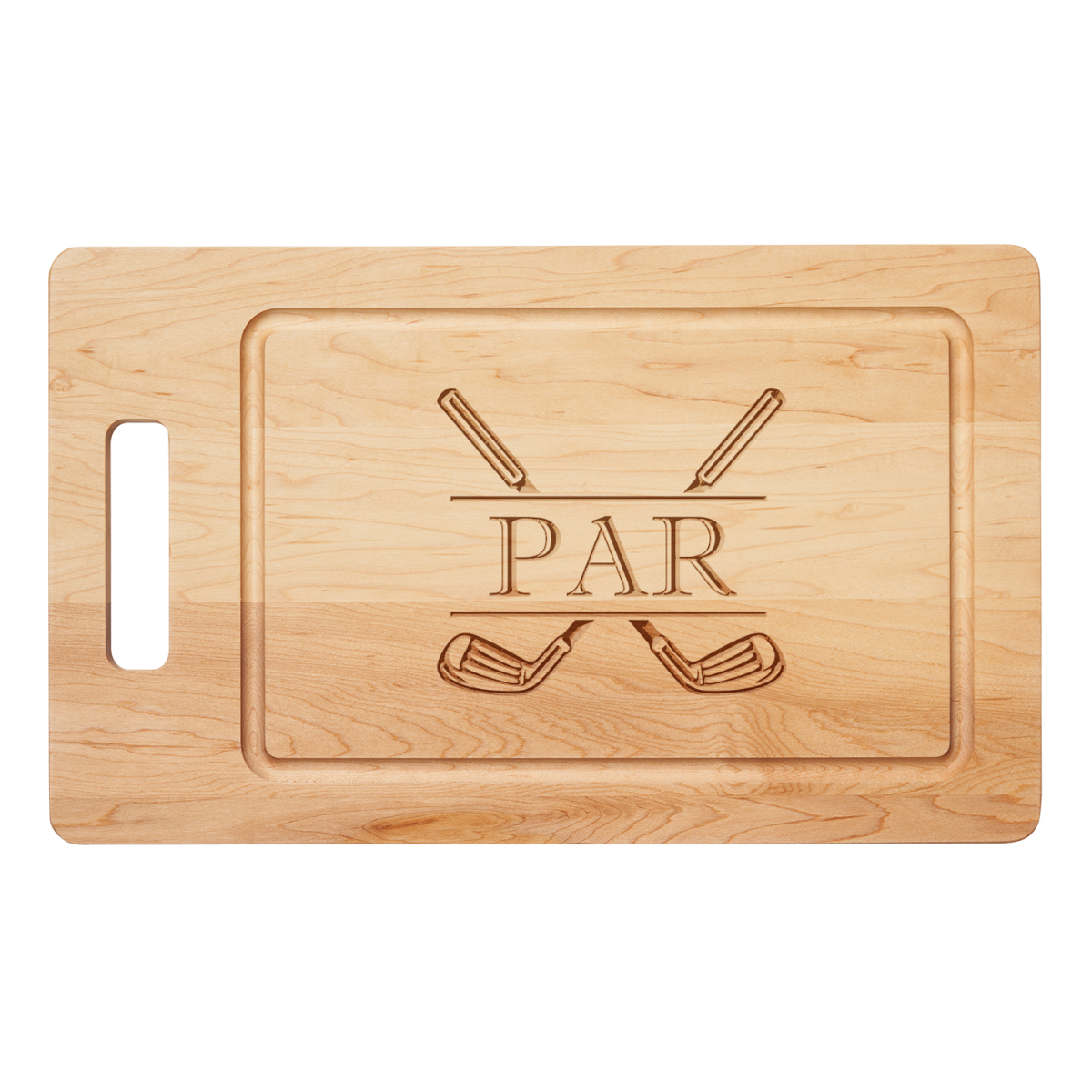 Premium Maple Single Handle Grill Board for BBQ & Charcuterie – 20