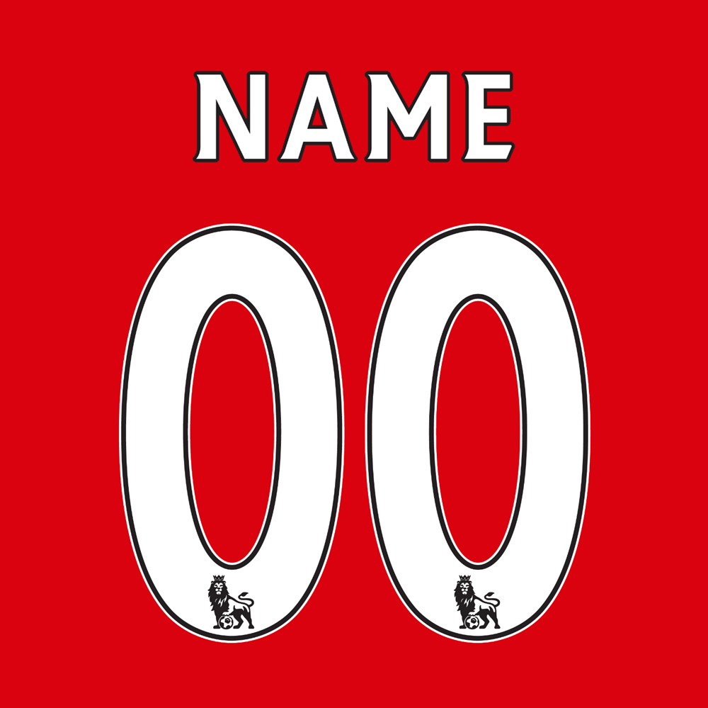 Custom Premier League Print 2007-17 (White) - Perfect for Soccer Fans, Home Decor, and Sports Memorabilia Collection
