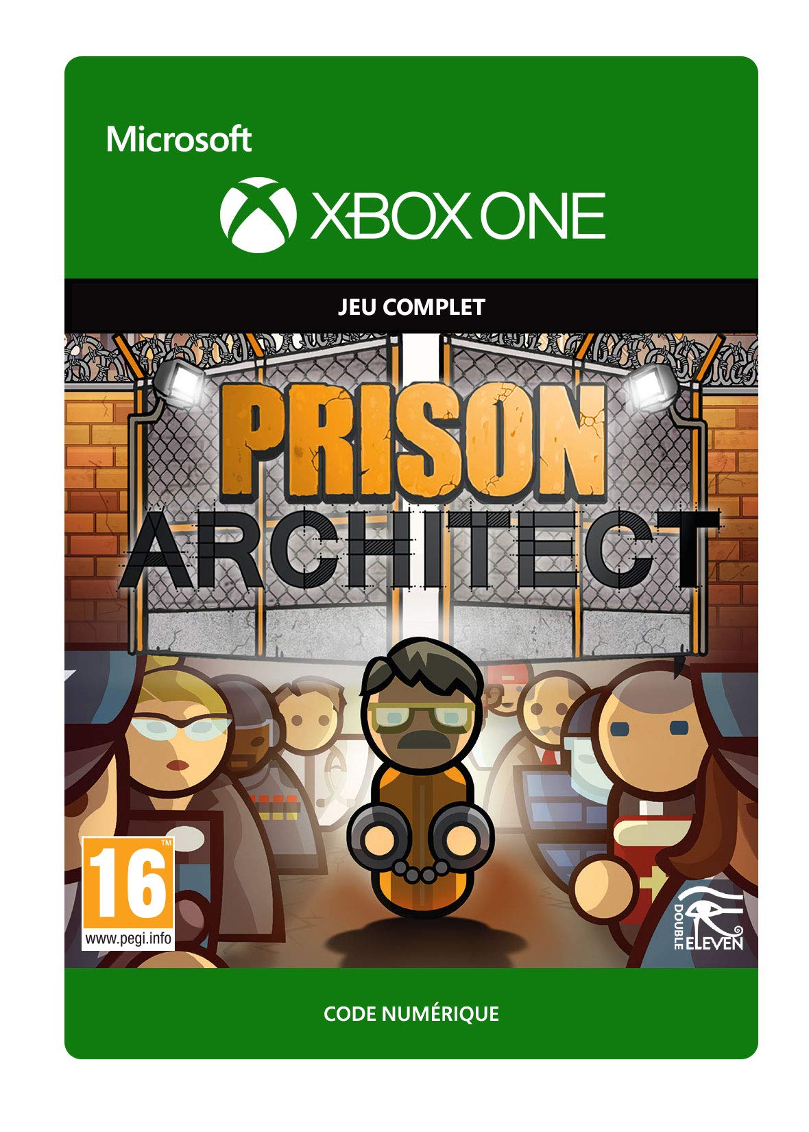 Prison Architect Game Download Code for Xbox One - Build & Manage Your Own Prison Simulation Game - Perfect for Strategy & Simulation Fans