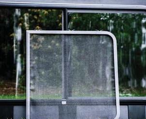 AMA Driver Side Rear Quarter Screened Half Slider Window for 2007-2024 Sprinter 144 WB - Perfect for Van Conversions & RV Upgrades