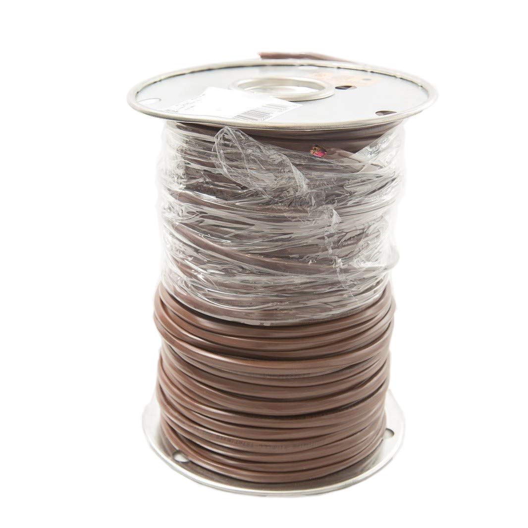 18/4 Gauge 250ft Bulk Thermostat Wire - High-Temperature Resistant HVAC Cable for Home Heating, AC Units, and Industrial Thermostat Installations