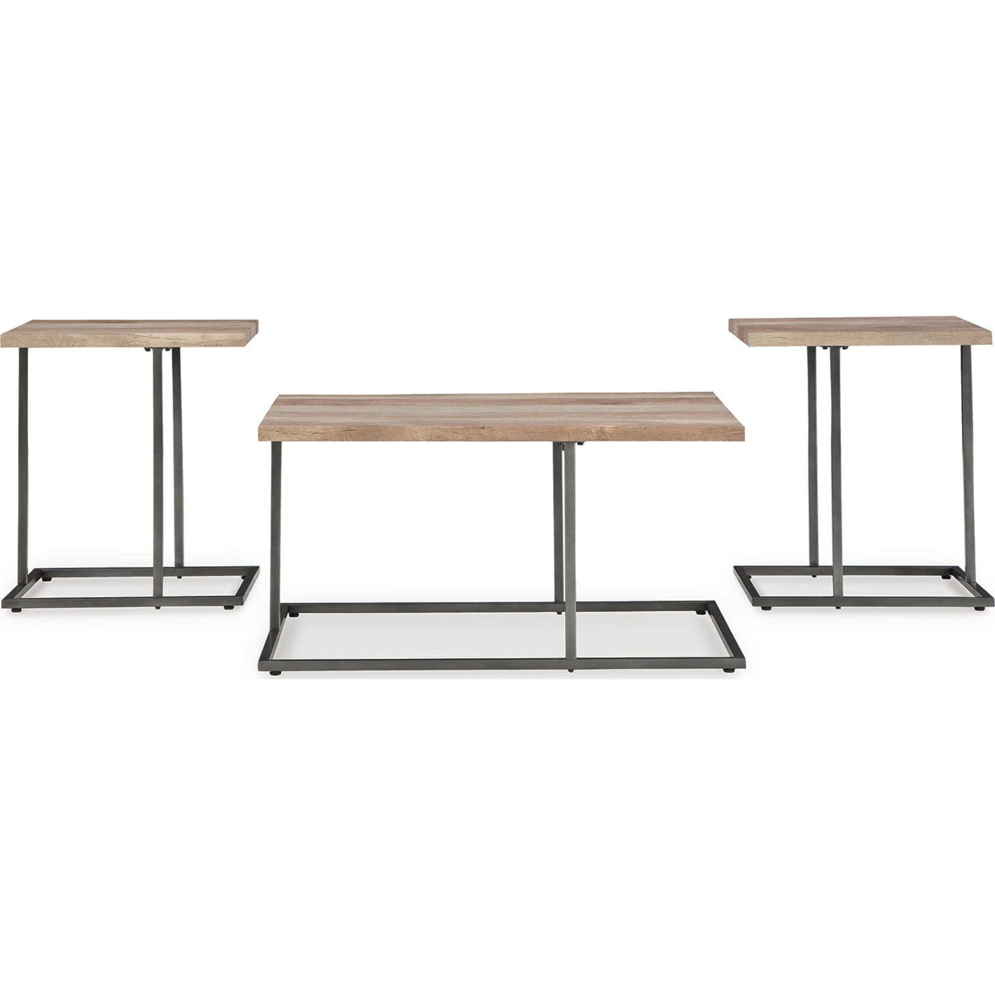 Albreane 3-Pack Folding Tables - Grayish Brown & Black - Perfect for Indoor/Outdoor Events, Parties, and Home Office Use