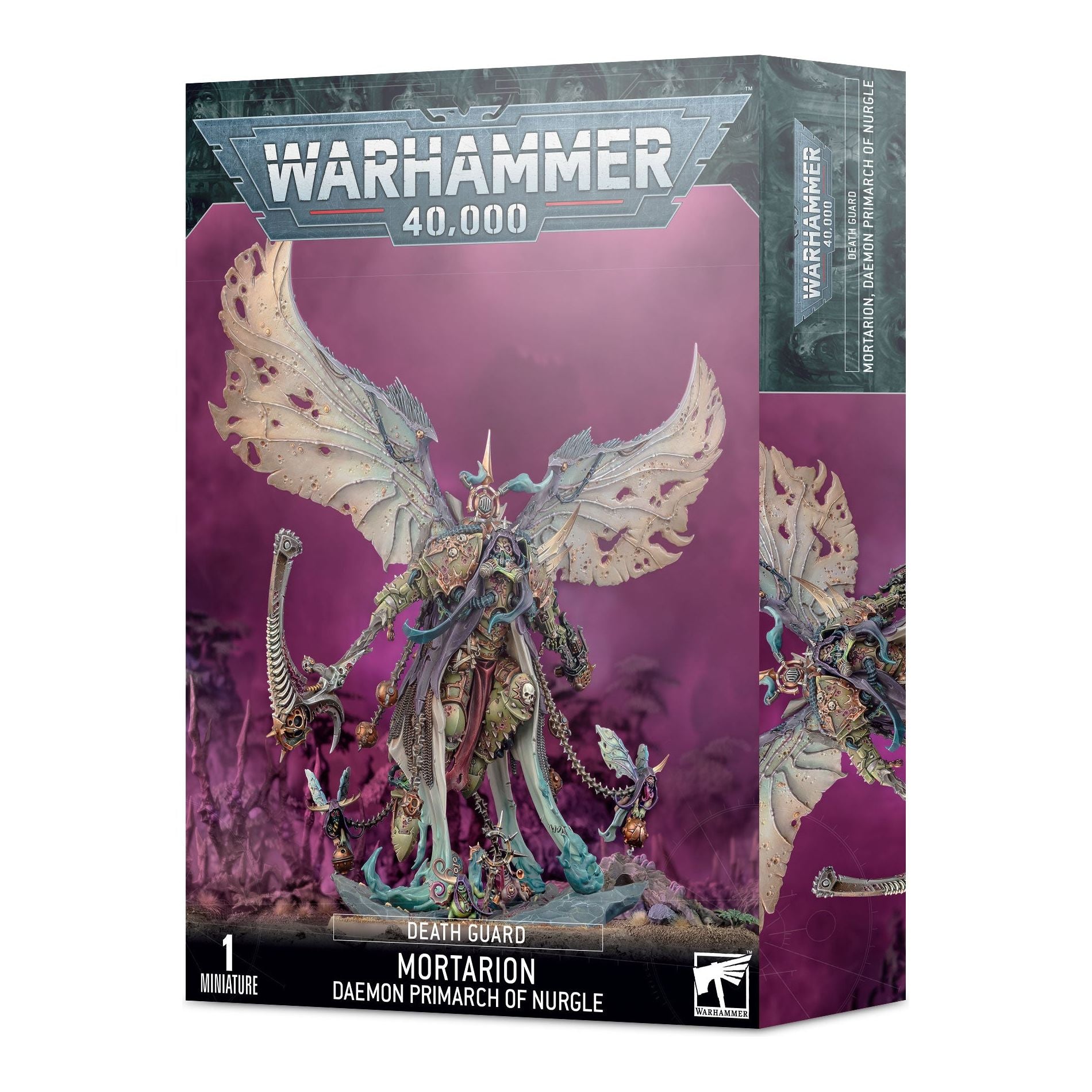 Death Guard Daemon Primarch Mortarion Warhammer 40K Miniature - Perfect for Tabletop Gaming & Collecting