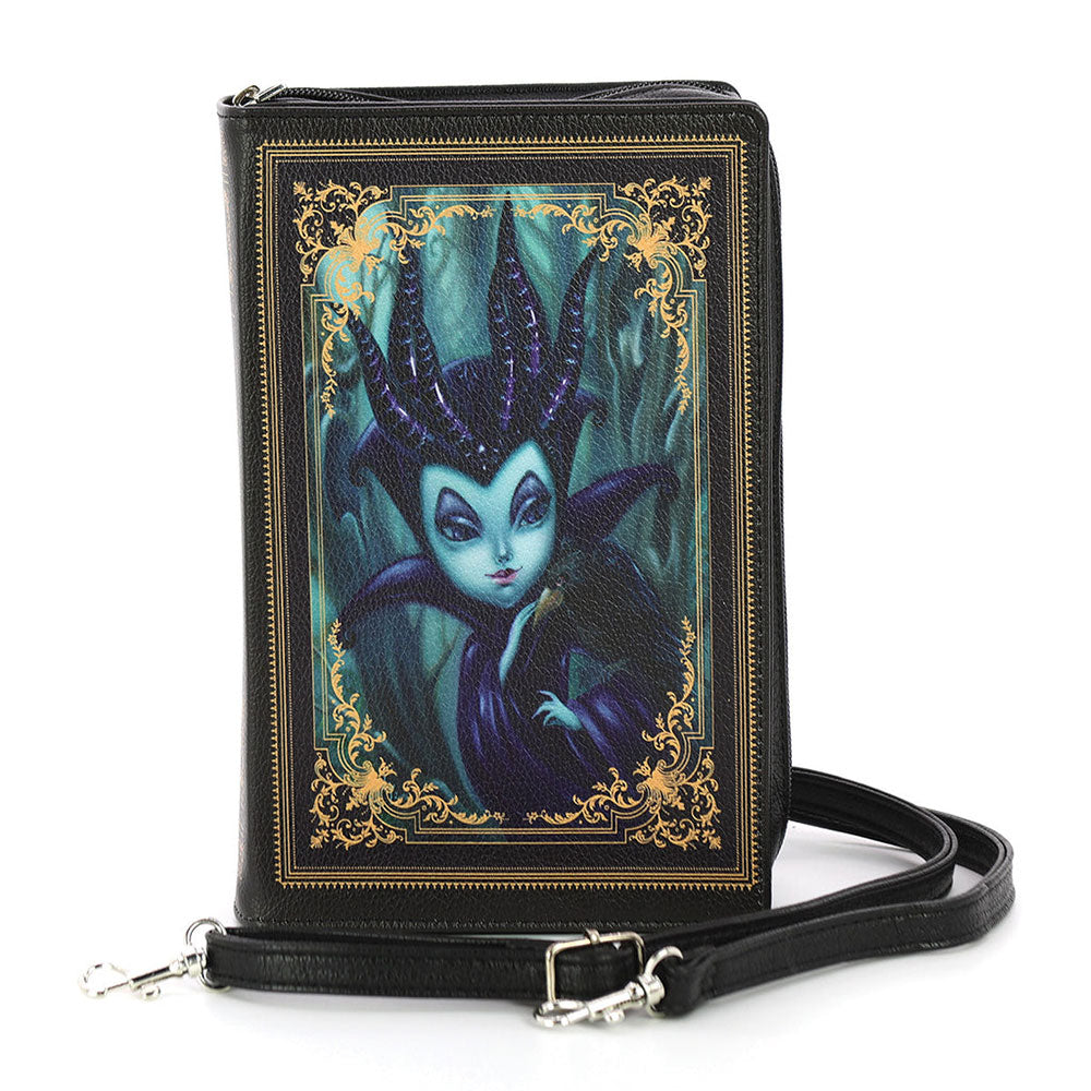 Villain-Themed Book Handbag - Stylish & Unique Accessory for Cosplay, Halloween, and Comic Conventions