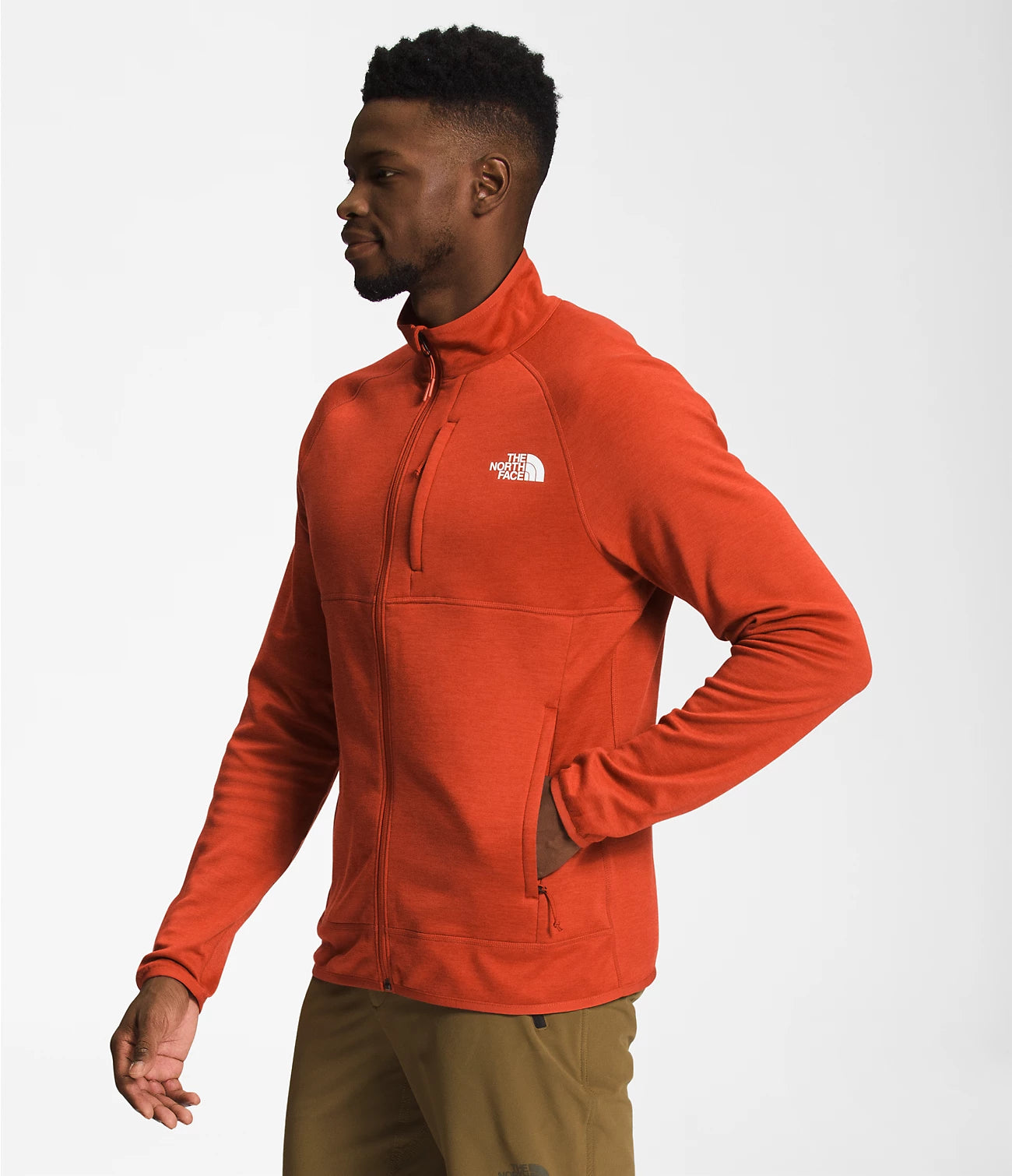 Men's Canyonlands Full Zip Fleece Jacket - NF0A5G9V - Cozy Winter Outdoor Hiking & Camping Wear