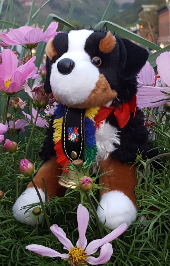 Premium Plush Bernese Mountain Dog Stuffed Animal - Signature Alpen Schatz Collection | Soft Cuddly Toy for Kids, Home Decor & Gift Idea