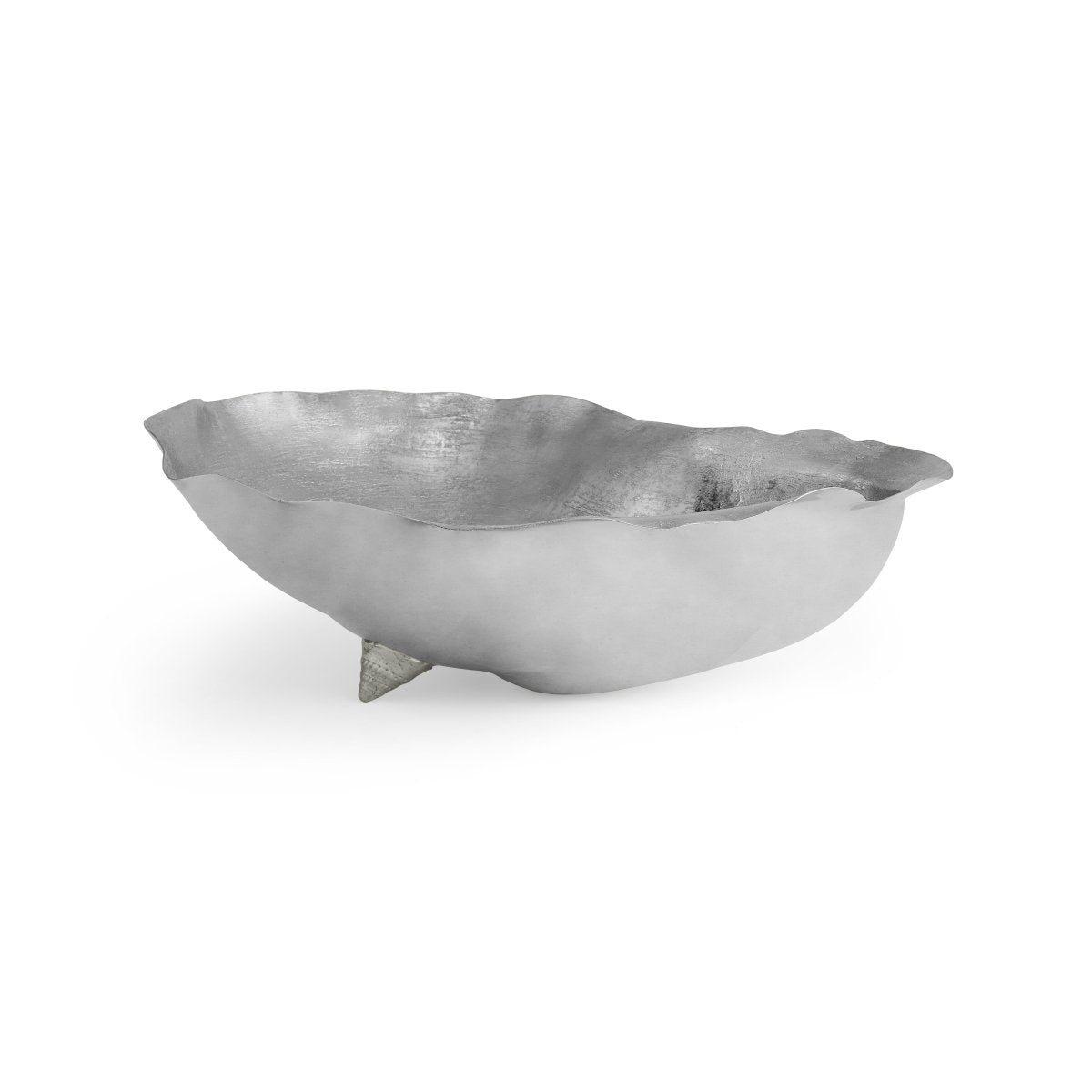 Premium Ocean Reef Large Oyster Shell Bowl - Natural Decorative Serving Dish for Seafood, Sushi & Party Appetizers | Perfect for Beach Weddings, Coastal Decor & Entertaining