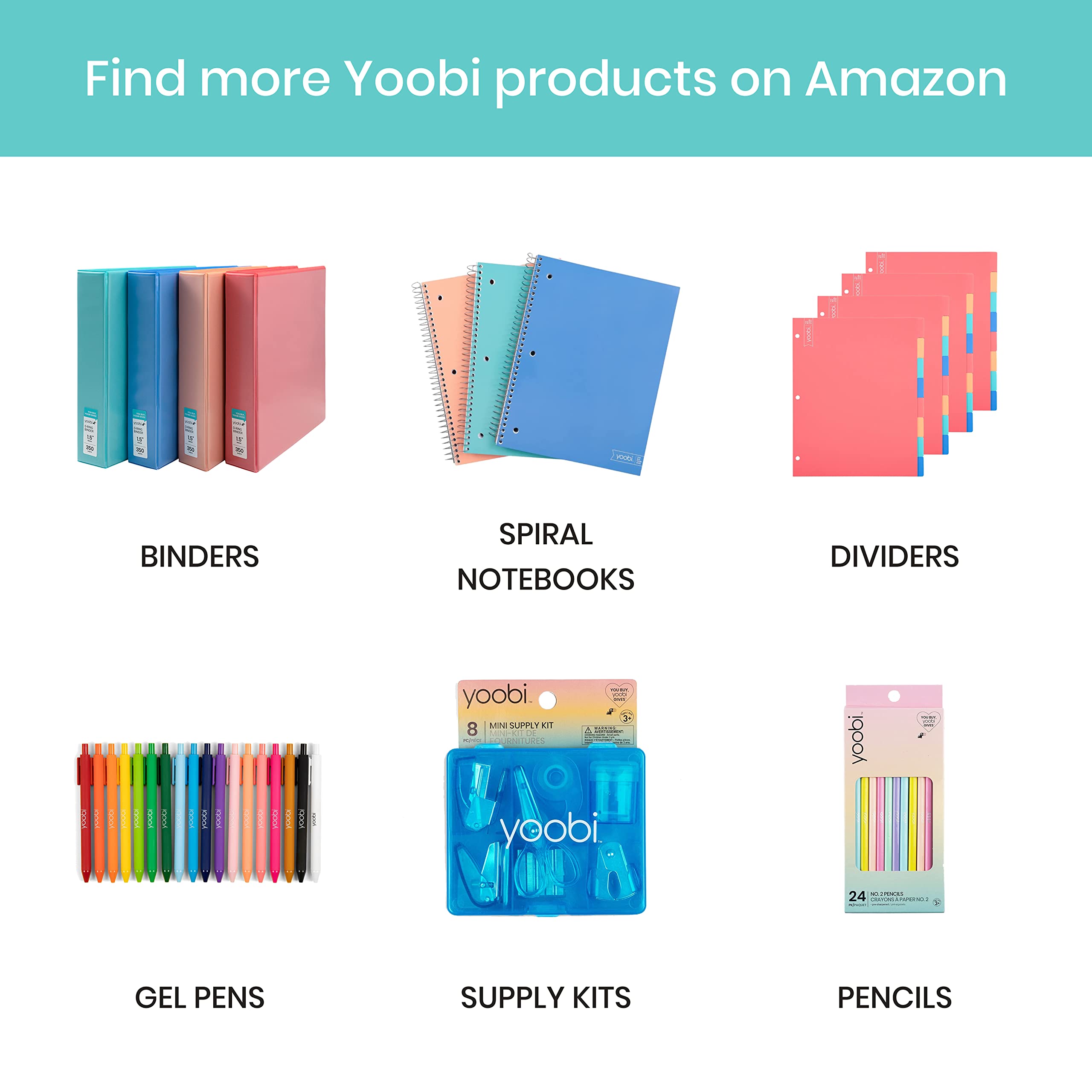 Yoobi 4-Pack 3x5 Index Cards with Colorful Tab Dividers & Storage Cases - Study & Office Organization Supplies for Students, Teachers & Professionals - Perfect for Note-Taking, Flashcards & File Organization