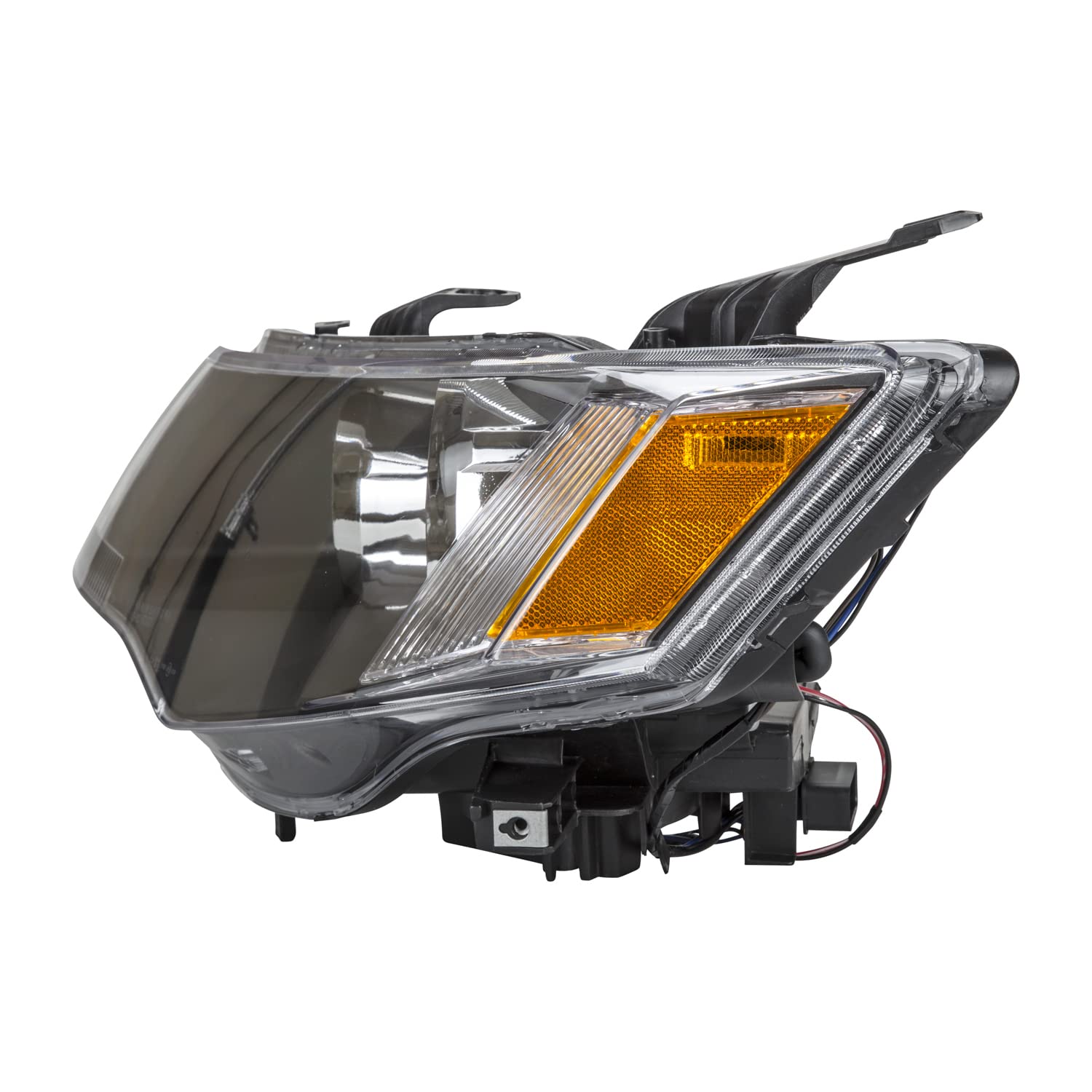 TYC Left Headlight Assembly Replacement for 2007-2008 Mitsubishi Outlander - Perfect for Night Driving & Foggy Conditions