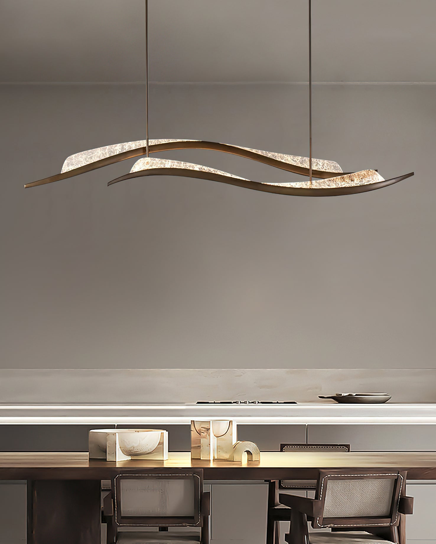 Modern Avena Pendant Light - Sleek Scandinavian Style Hanging Lamp for Kitchen Island, Dining Room & Bedroom Decor | Energy Efficient LED Lighting Fixture