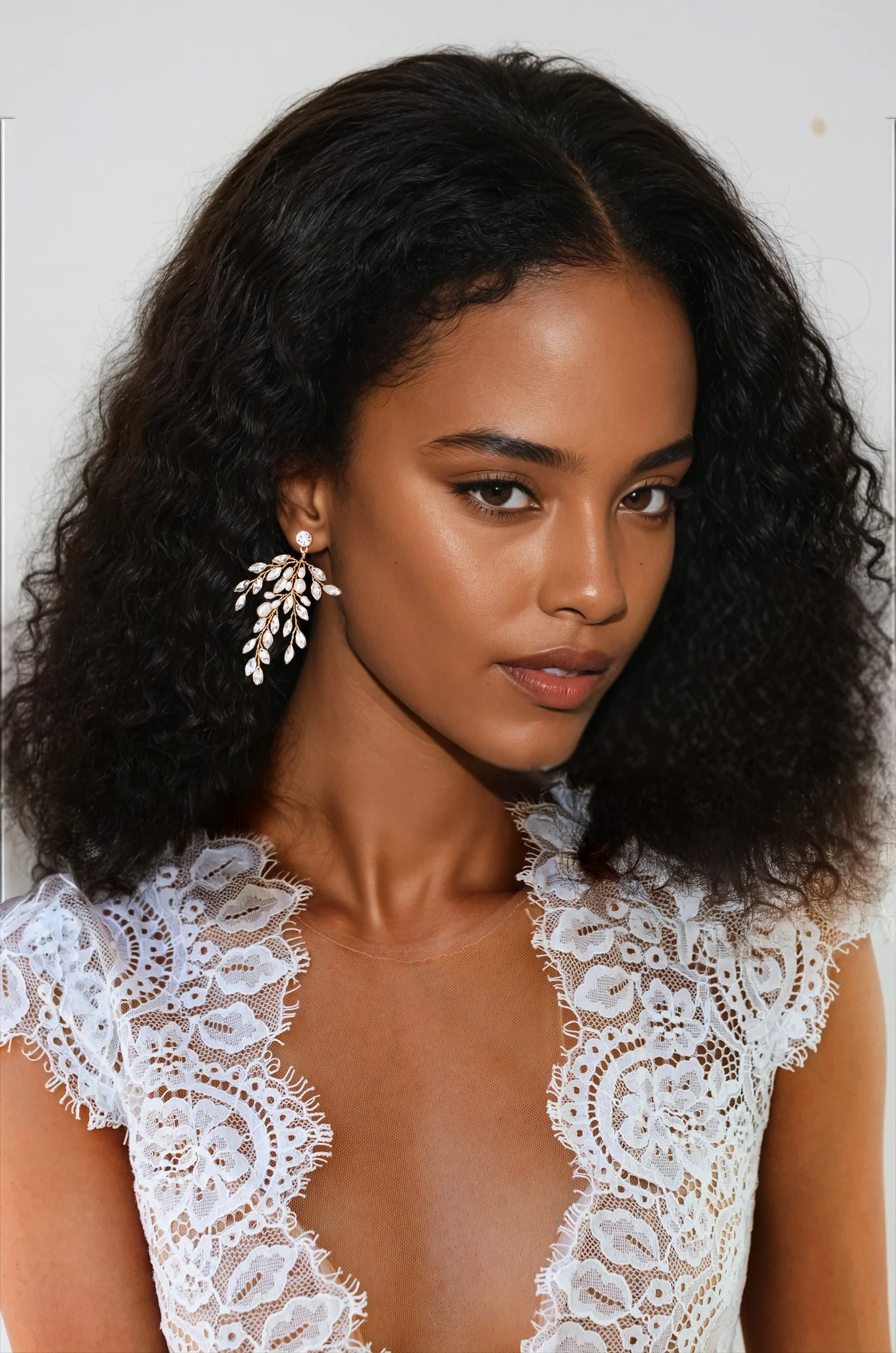 Raelyn Elegant Gold Hoop Earrings for Women - Trendy & Lightweight Dangle Earrings for Everyday Wear, Parties & Gifts