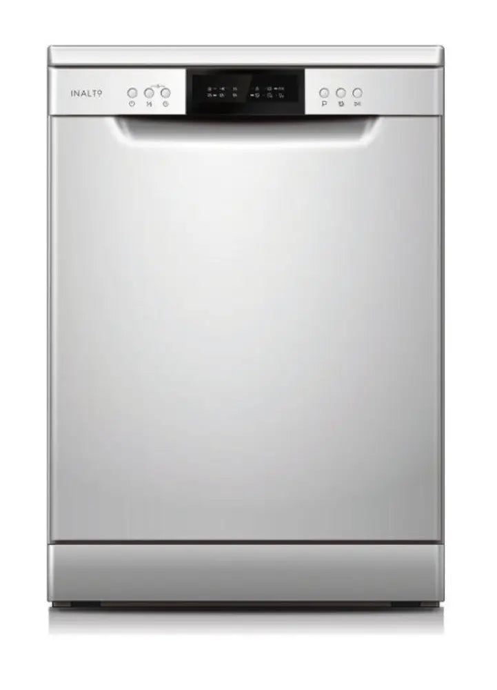 InAlto IDW7S 60cm Freestanding Dishwasher - Stainless Steel Energy Efficient Compact Dishwasher for Small Kitchens & Apartments