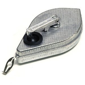 24065 100-Feet Aluminum Chalk Line Reel - Durable Construction Chalk Box for Professional Carpenters & DIY Projects - Perfect for Marking Straight Lines on Wood, Concrete & Drywall