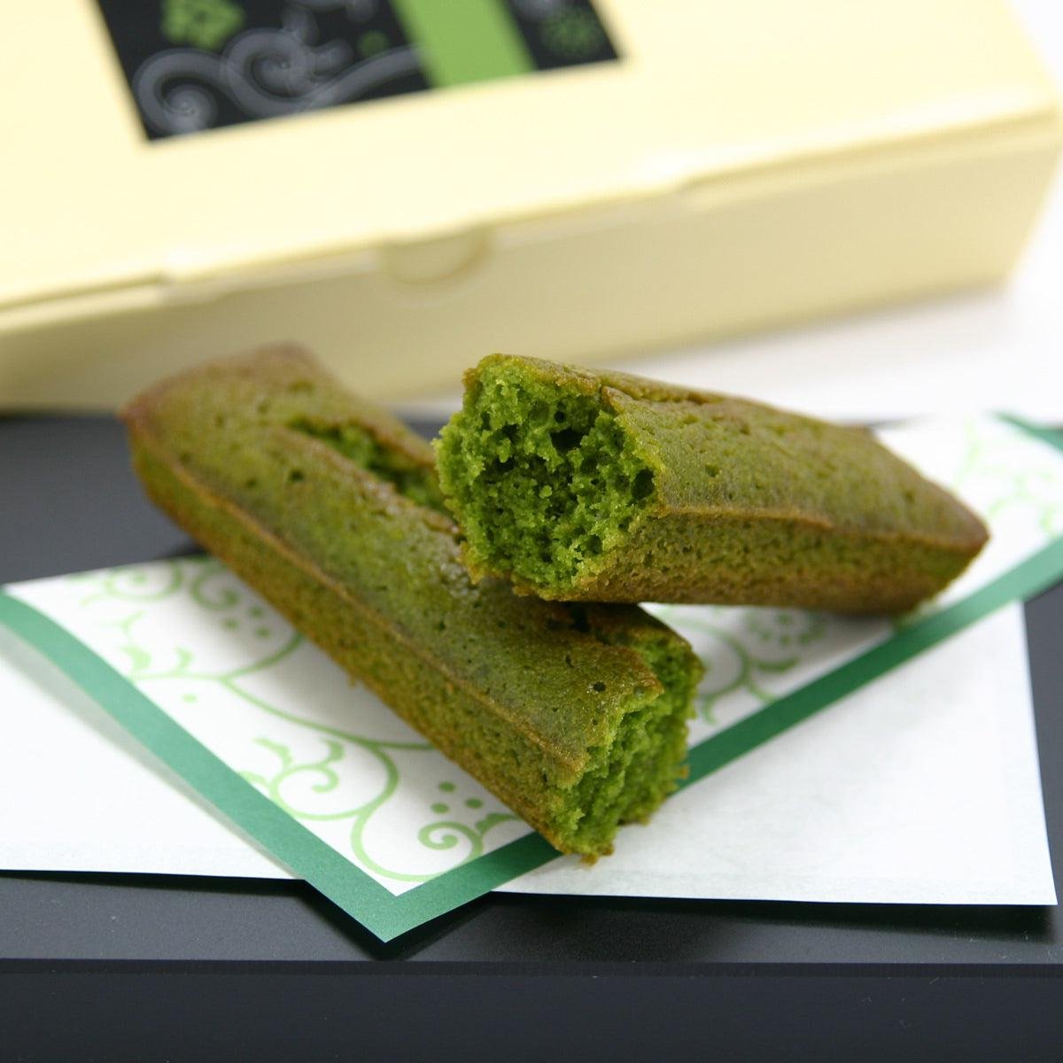 Premium Uji Matcha Green Tea Financier Cakes - 5 Pack | Authentic Japanese Dessert for Afternoon Tea, Office Snacks & Gift Giving