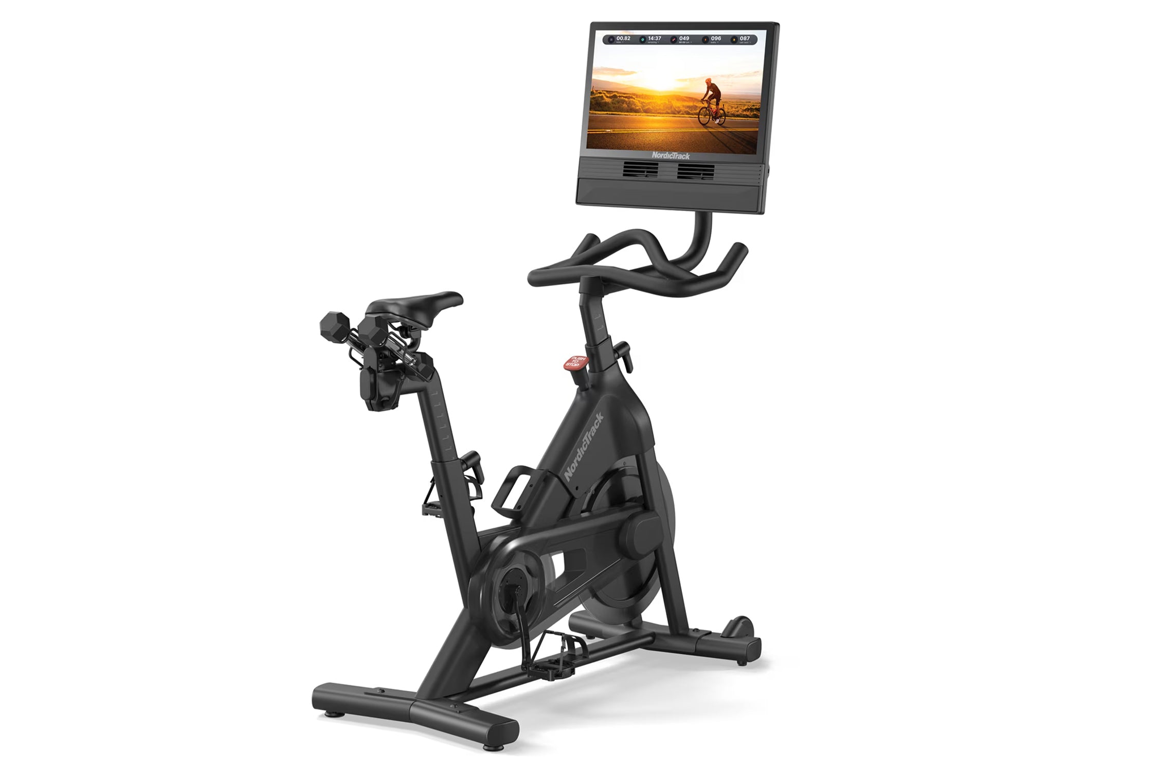 NordicTrack NEW S24 Studio Bike - Premium Indoor Cycling Bike for Home Workouts - Perfect for Cardio, HIIT & Spin Classes