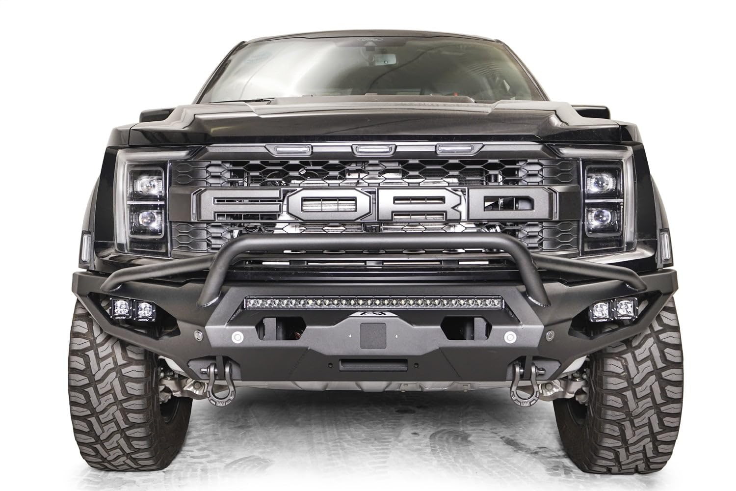 Fab Fours Matrix Front Bumper for 2021-2022 Ford Raptor F-150 - Heavy Duty Off-Road Protection (Perfect for Rock Crawling, Overlanding & Truck Modifications)