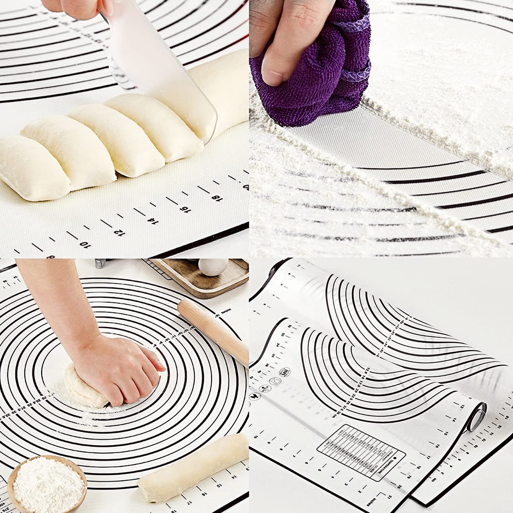 Premium Non-Stick Silicone Pastry Mat 32