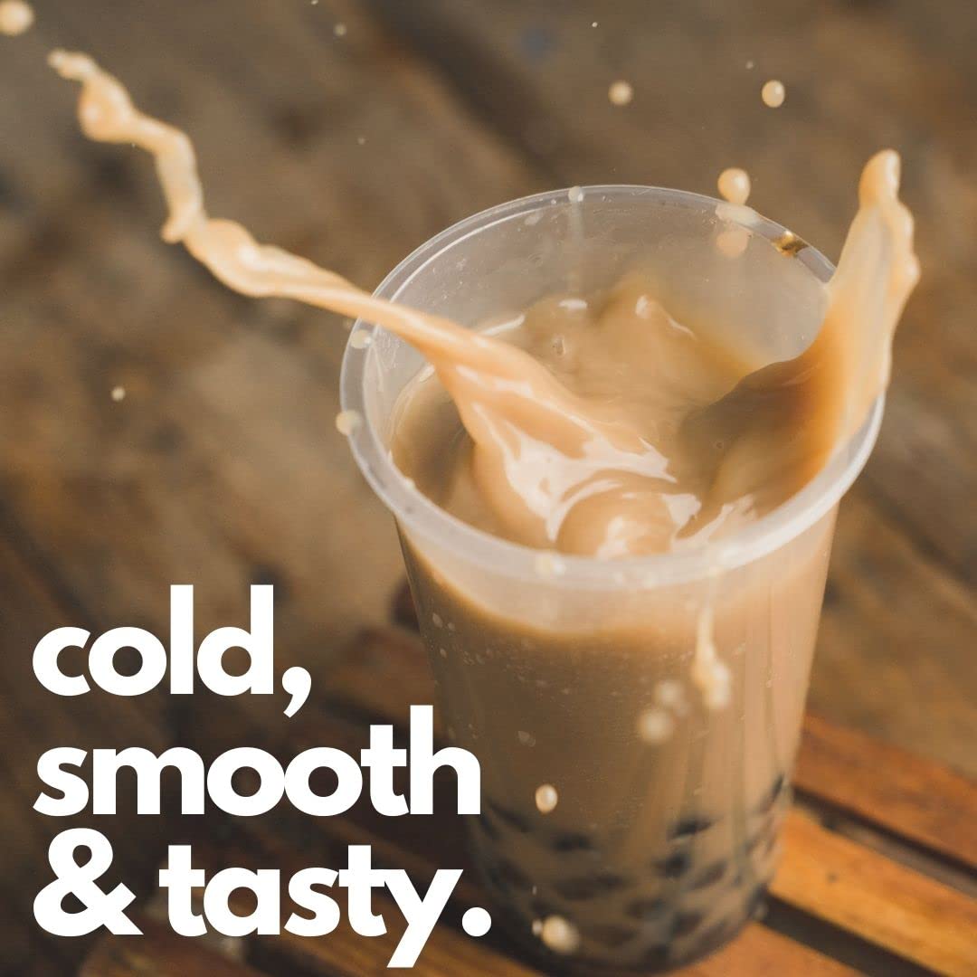 Premium Boba Tea Kit - 2 Bags (80-90 Servings) of Instant Tapioca Pearl Powder with Brown Sugar & Ceylon Tea - Variety Pack for Milk Tea, Fruit Tea & Bubble Drinks - Perfect for Home Cafes, Parties & DIY Bubble Tea Shops