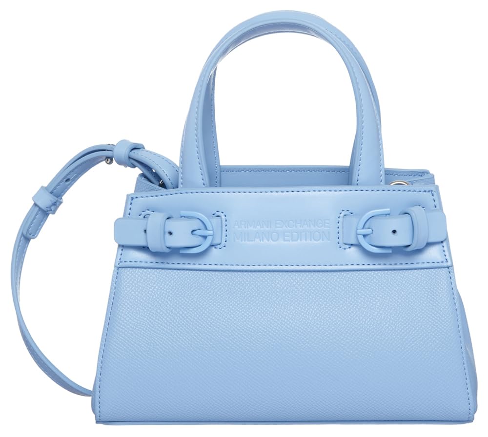 ARMANI EXCHANGE Milano Edition Small Tote Bag for Women | Stylish Designer Handbag for Work, Travel & Everyday Use
