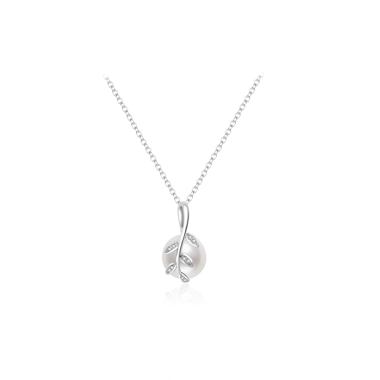 18K Solid Gold Diamond Hanadama Akoya Pearl Necklace - Luxury Japanese Pearl Jewelry for Women - Perfect for Weddings, Anniversaries & Special Occasions