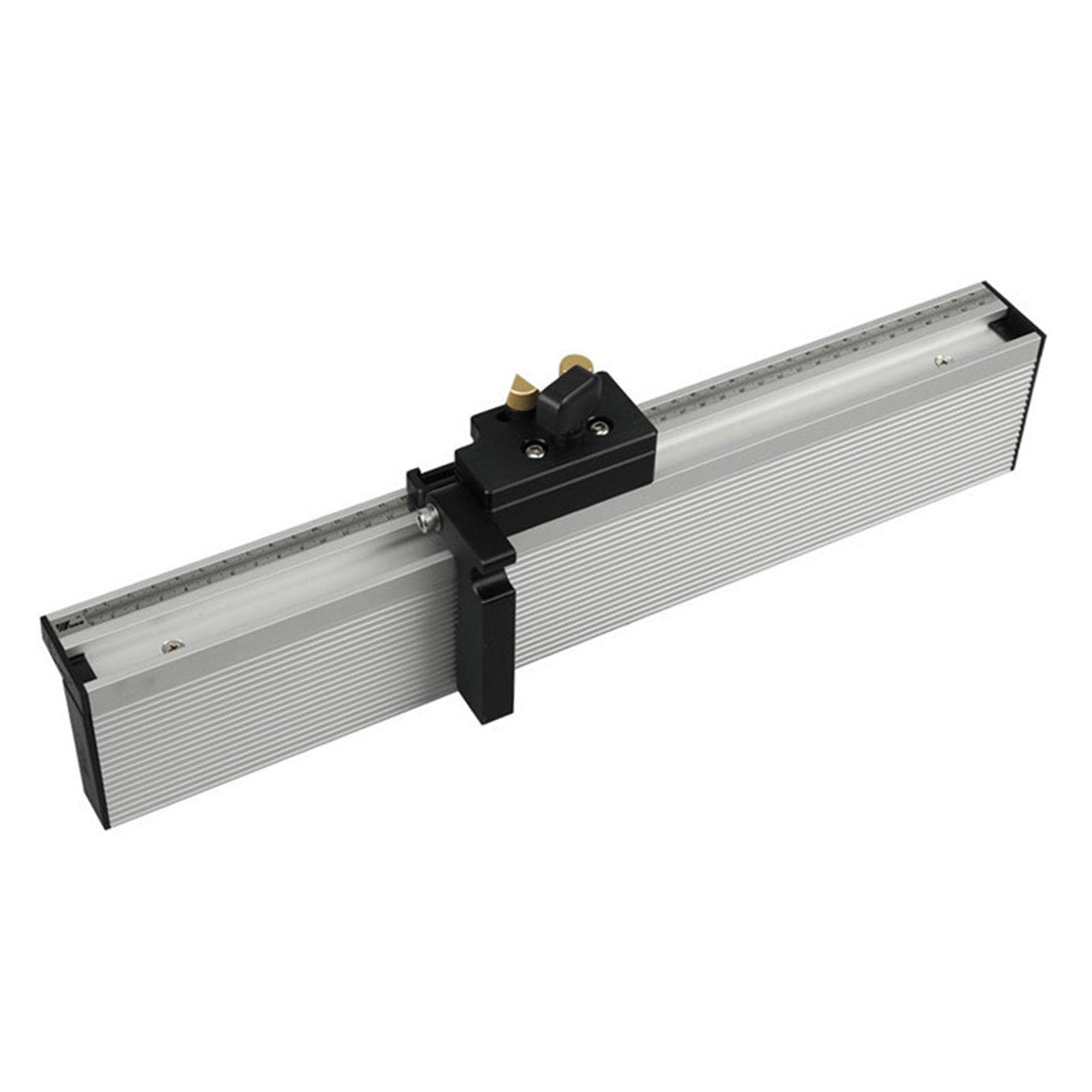 Bothyi 600mm Aluminum Extrusion Tracks for Table Saw Trimmer & Engraving Machine - Woodworking T-Track with Miter Gauge & Scale - Perfect for DIY Projects, Woodworking, and Precision Cutting