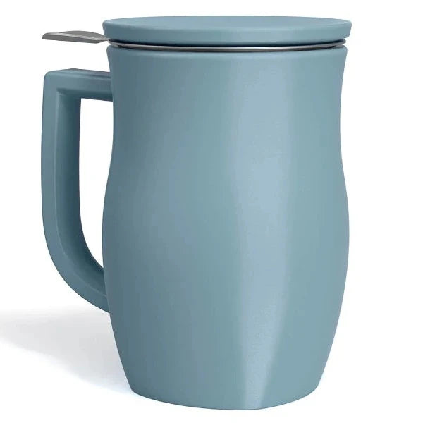 Tea Forte Fiore Infuser Cup - Premium Loose Leaf Tea Brewing Cup with Elegant Floral Design | Perfect for Home, Office & Gift Giving