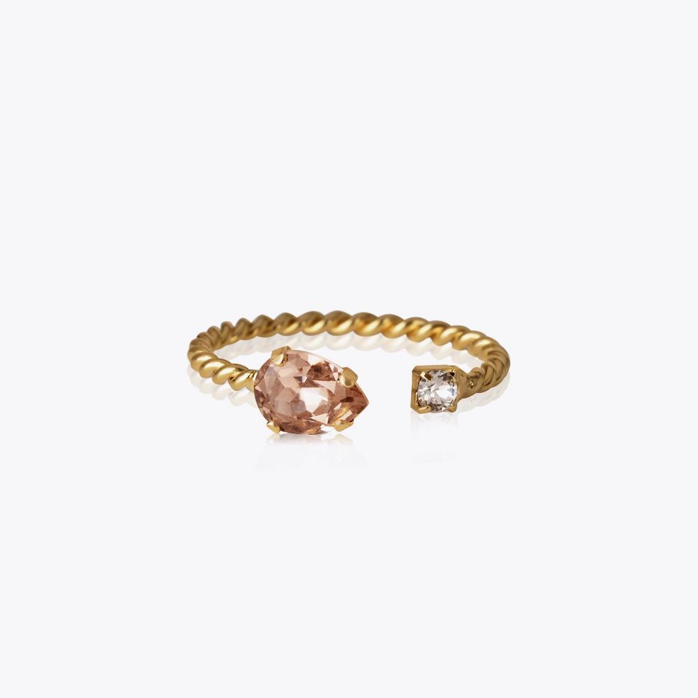 Vintage Rose Gold Ring for Women - Elegant Floral Jewelry Gift for Anniversary, Valentine's Day & Special Occasions