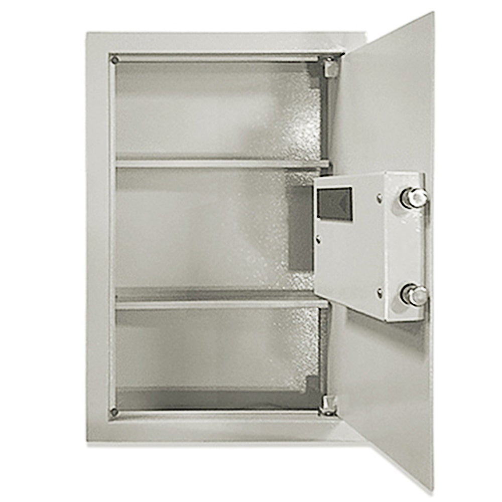 Hollon WSE 2114 Wall Safe - Fireproof & Burglar Proof Security Safe for Home, Office & Business - Perfect for Storing Cash, Jewelry & Important Documents