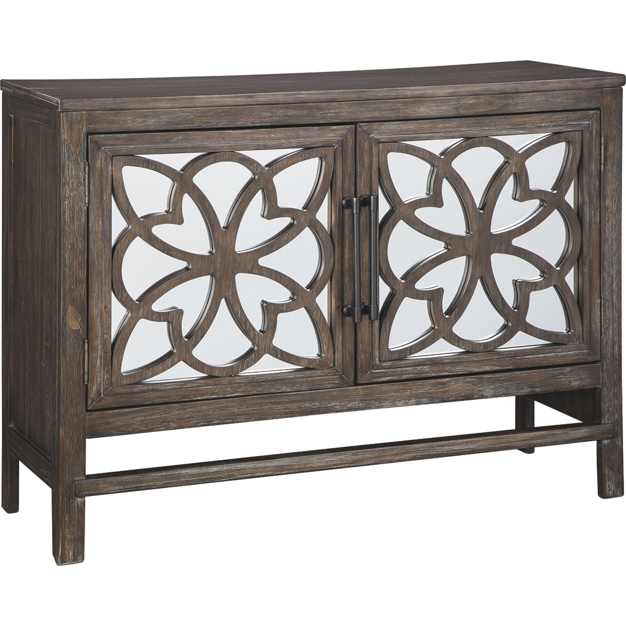 Vintage Brown Alvaton Cabinet - Antique Style Wooden Storage for Living Room, Bedroom & Kitchen | Perfect for Home Decor & Organization