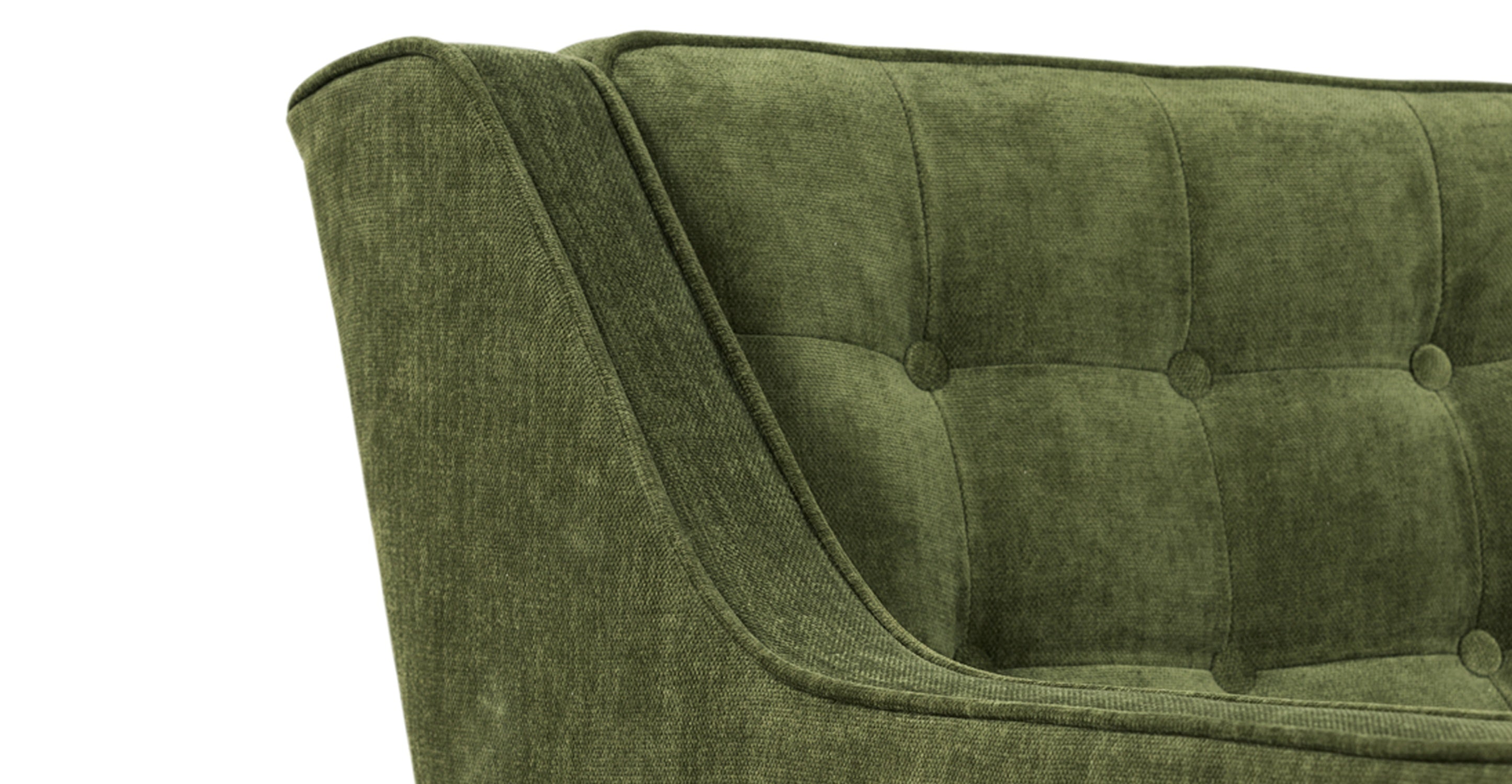 Gus Fabric Lounge Chair - Modern Comfortable Accent Chair for Living Room, Bedroom, or Office - Perfect for Relaxing, Reading, or Napping