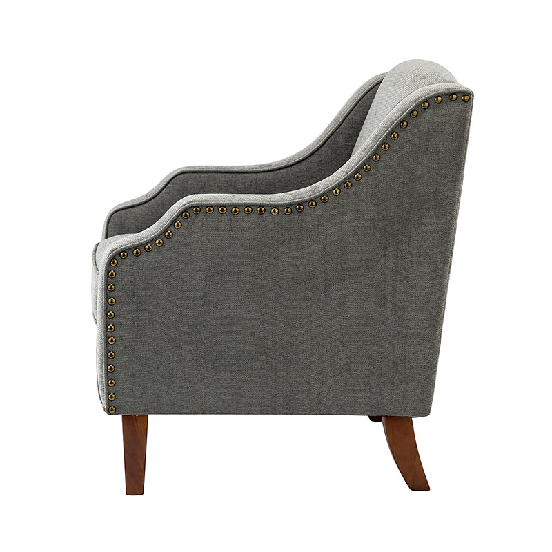 Phorcynis Upholstered Armchair - Modern Comfortable Lounge Chair for Living Room, Bedroom & Office - Perfect for Relaxing, Reading & Working