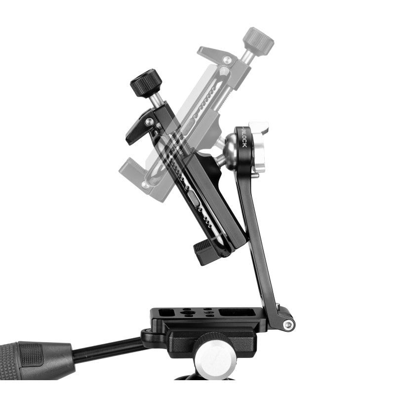 VEO CP 65 Kit with Clamp, Deluxe Support Arm & Smartphone Holder - Professional Camera Mount for Live Streaming, Vlogging & Video Recording - Perfect for YouTube, TikTok & Social Media Content Creation