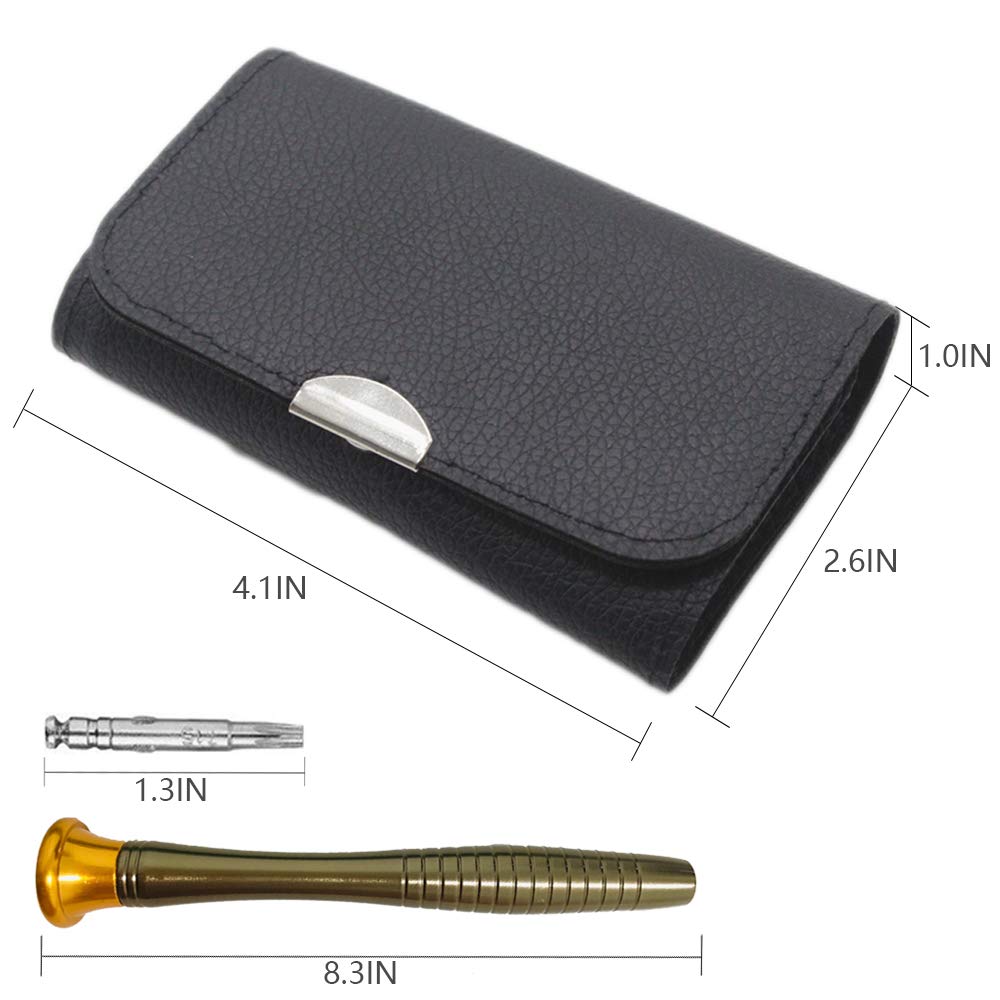 25 in 1 Mini Precision Screwdriver Set with Torx & Pentalobe Bits - AKTOO Portable Repair Tool Kit for Electronics, Computers, Phones, Watches, Cameras & Glasses - Ideal for DIY Repairs & Tech Maintenance