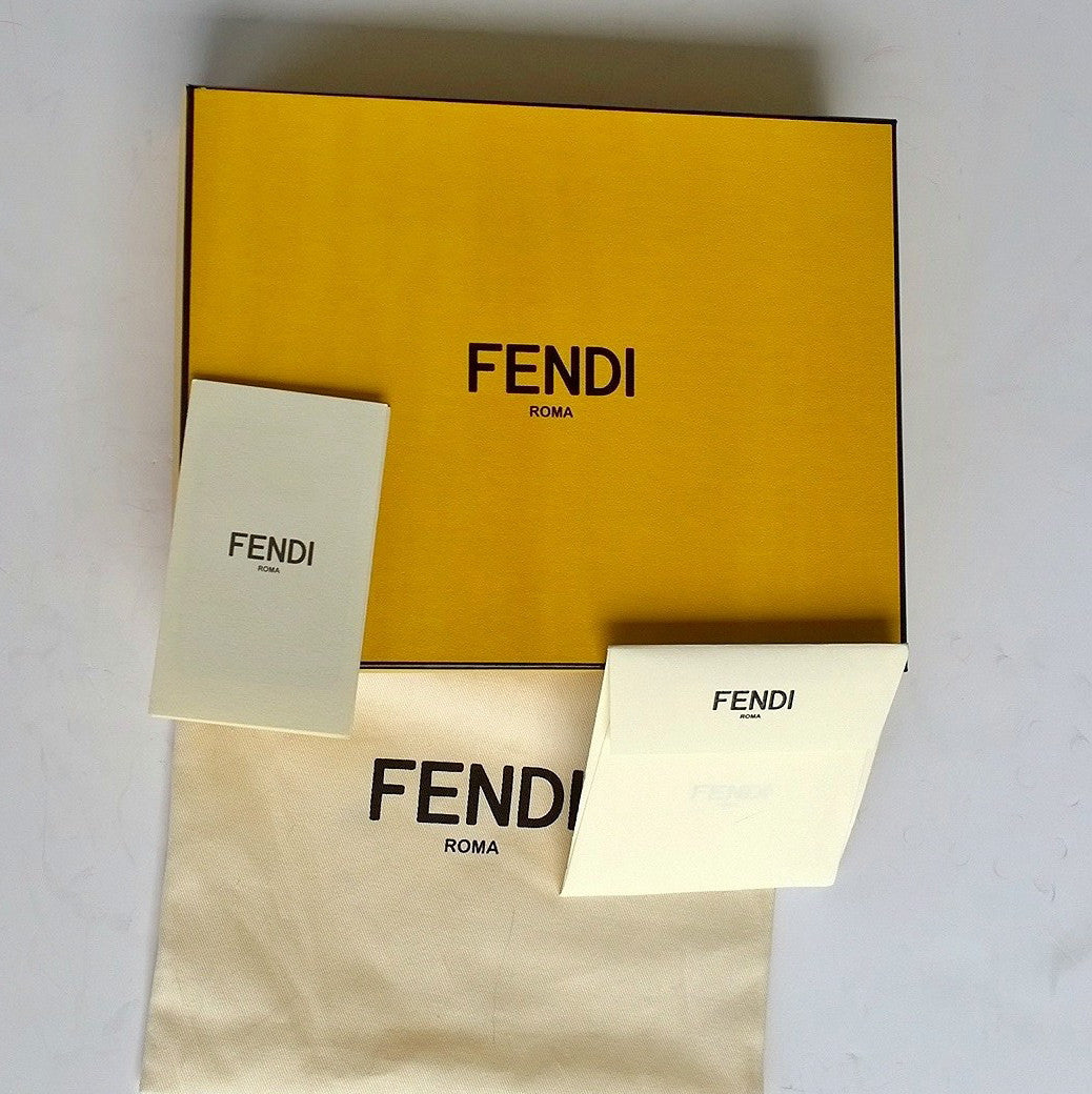 Fendi Flowerland Mirror Bag with Purse Charm - Stylish Designer Handbag for Women | Perfect for Parties, Dates & Everyday Use