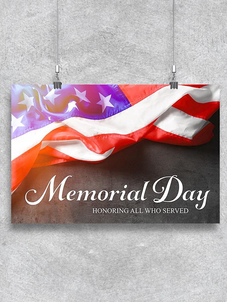 USA Flag Poster - Patriotic Wall Art for Memorial Day, Independence Day & Home Decor - Perfect for Living Room, Office & Classroom Decorations