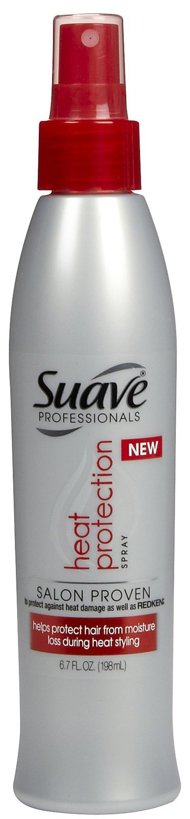 Suave Professionals Heat Protection Spray for Hair - Thermal Shield & Frizz Control for Styling, Blow Drying & Flat Ironing - 8oz