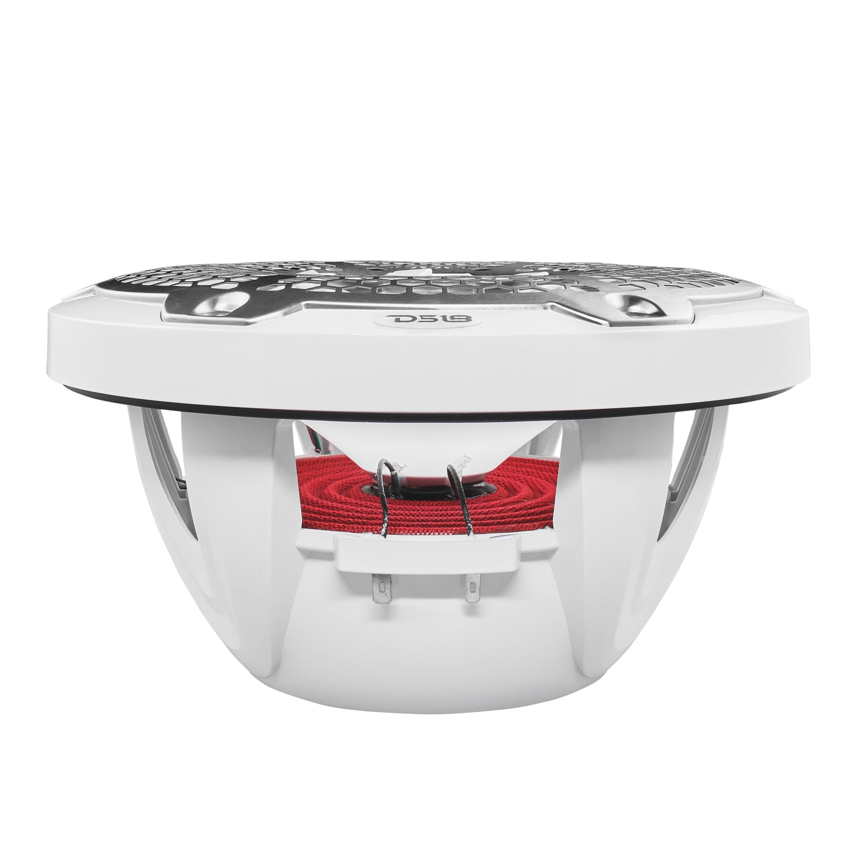 NXL 10 Inch 2-Way Coaxial Marine Speakers with RGB LED Lights - 200 Watts RMS 4 Ohm Waterproof Boat Audio for Outdoor & Marine Use - Perfect for Boats, Yachts, and Pool Parties