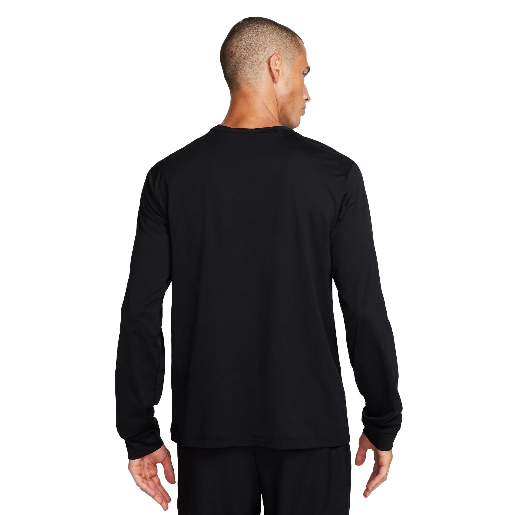 Nike Men's Dri-FIT Long Sleeve Running Shirt - Moisture-Wicking Workout Top for Jogging, Gym & Outdoor Training