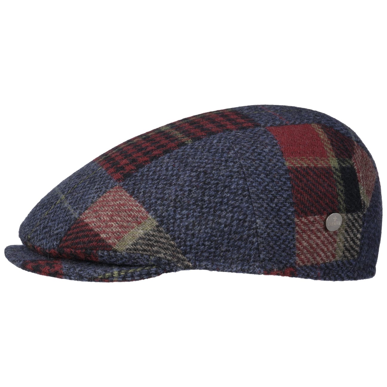 Lierys Women's Capri Merino Patchwork Flat Cap - Soft Wool Blend Beanie for Winter & Fall | Stylish Outdoor Hats for Hiking, Travel & Casual Wear