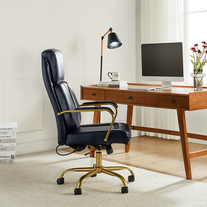Ludwig Ergonomic Office Chair with Adjustable Lumbar Support - Comfortable Mesh Back Computer Desk Chair for Home & Office Workspaces