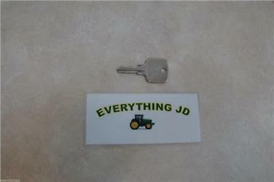Original John Deere AR51481 Replacement Key for Tractors & Lawn Mowers - Perfect for Farming, Landscaping & Equipment Maintenance