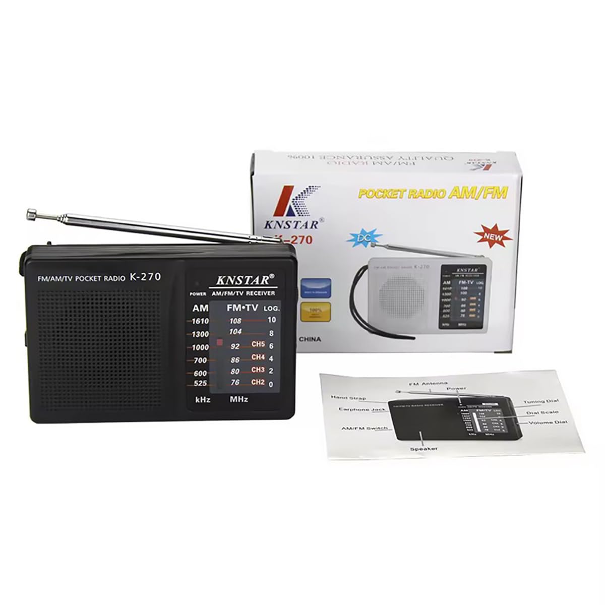 SB7 Spirit Box Ghost Hunting Equipment - FM/AM Radio for Paranormal Investigations | EVP Sessions, Ghost Communication & Haunted Location Exploration
