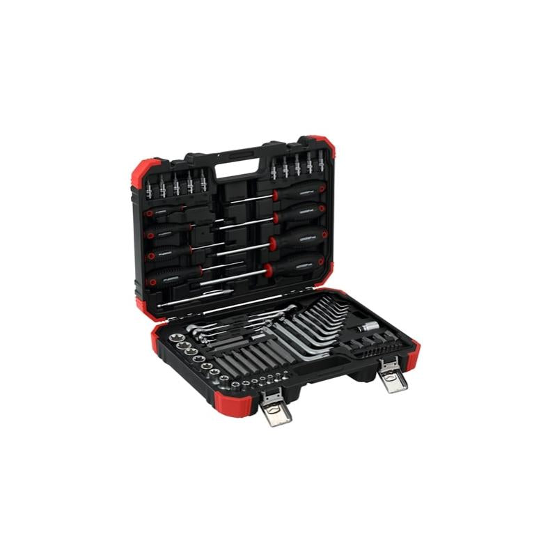 Gedore R68003075 TX 75-Piece Assembly Tool Set with Case - Professional Mechanic Tools for Automotive, Home Repair & DIY Projects