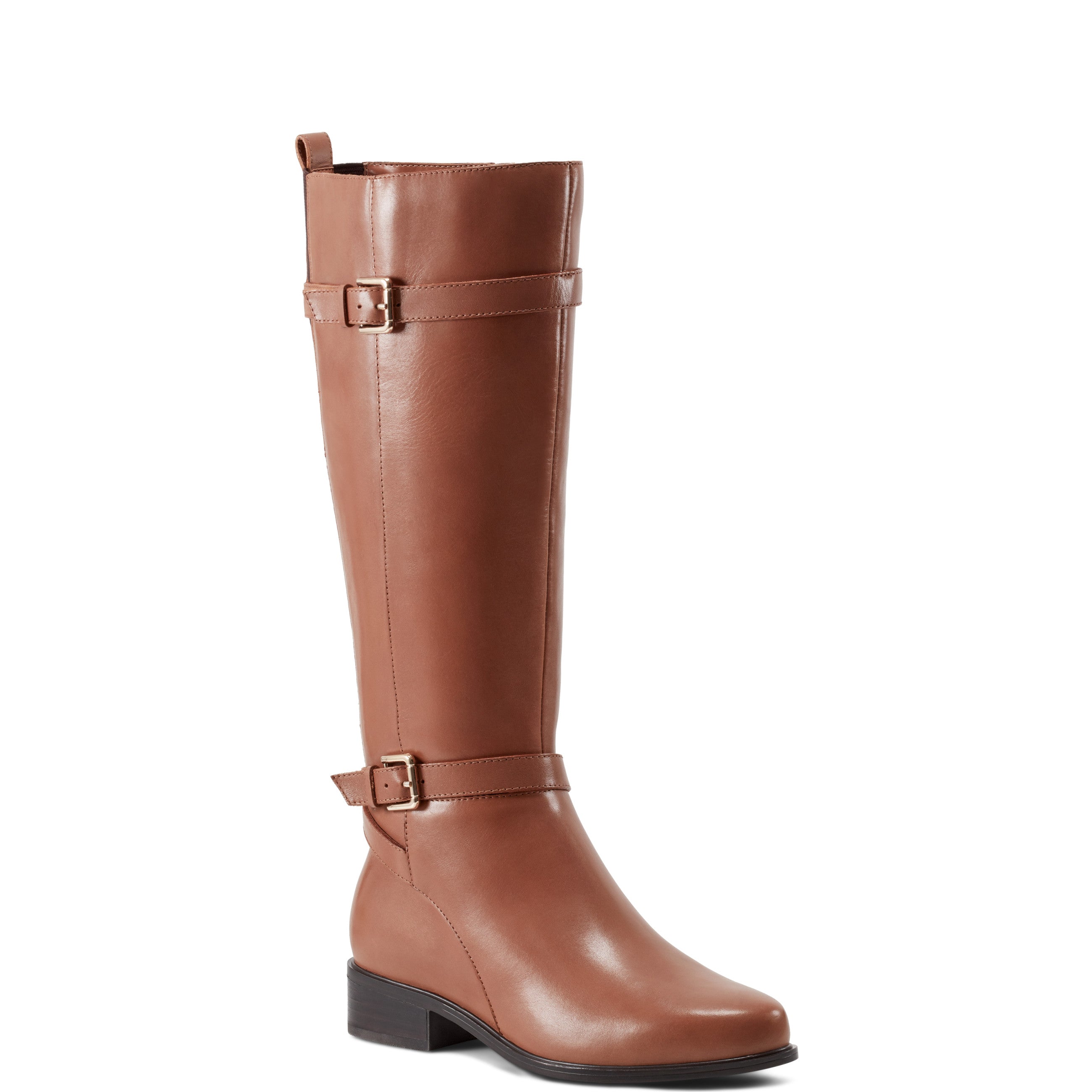 Women's Harper Wide Calf Riding Boots with Adjustable Buckle - Comfortable & Stylish Equestrian Boots for Horseback Riding & Outdoor Activities