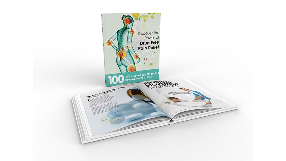 Natural Pain Relief Book - Drug-Free Solutions for Chronic Pain & Inflammation | Home, Office & Travel Use