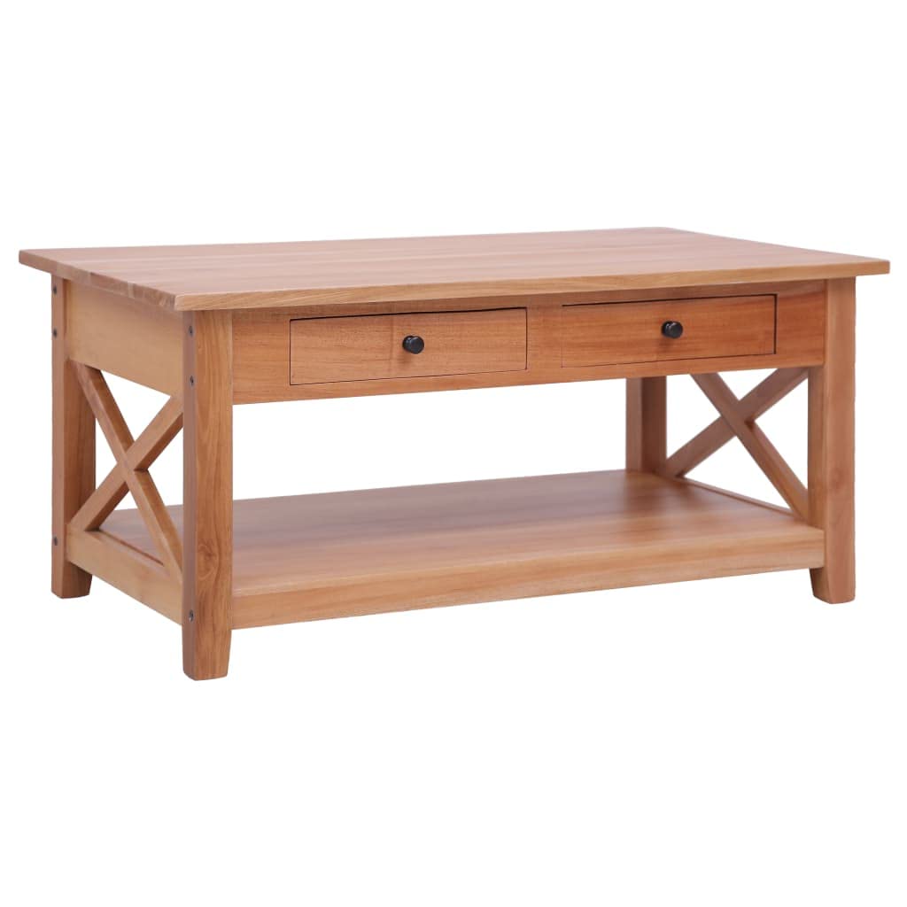 Modern Minimalist Rectangular Coffee Table - 39.4