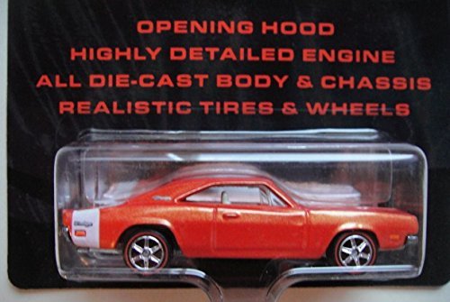 Hot Wheels Ultra Hots Orange '69 Dodge Charger Die-Cast Car Toy - 1:64 Scale Collectible Model for Kids & Adults - Perfect for Racing, Display & Gift Giving