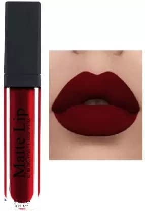 WIFFY Matte Long Lasting Liquid Lipstick - Waterproof, Smudge Proof, Vegan & Cruelty Free - Perfect for Everyday Wear, Parties & Special Occasions