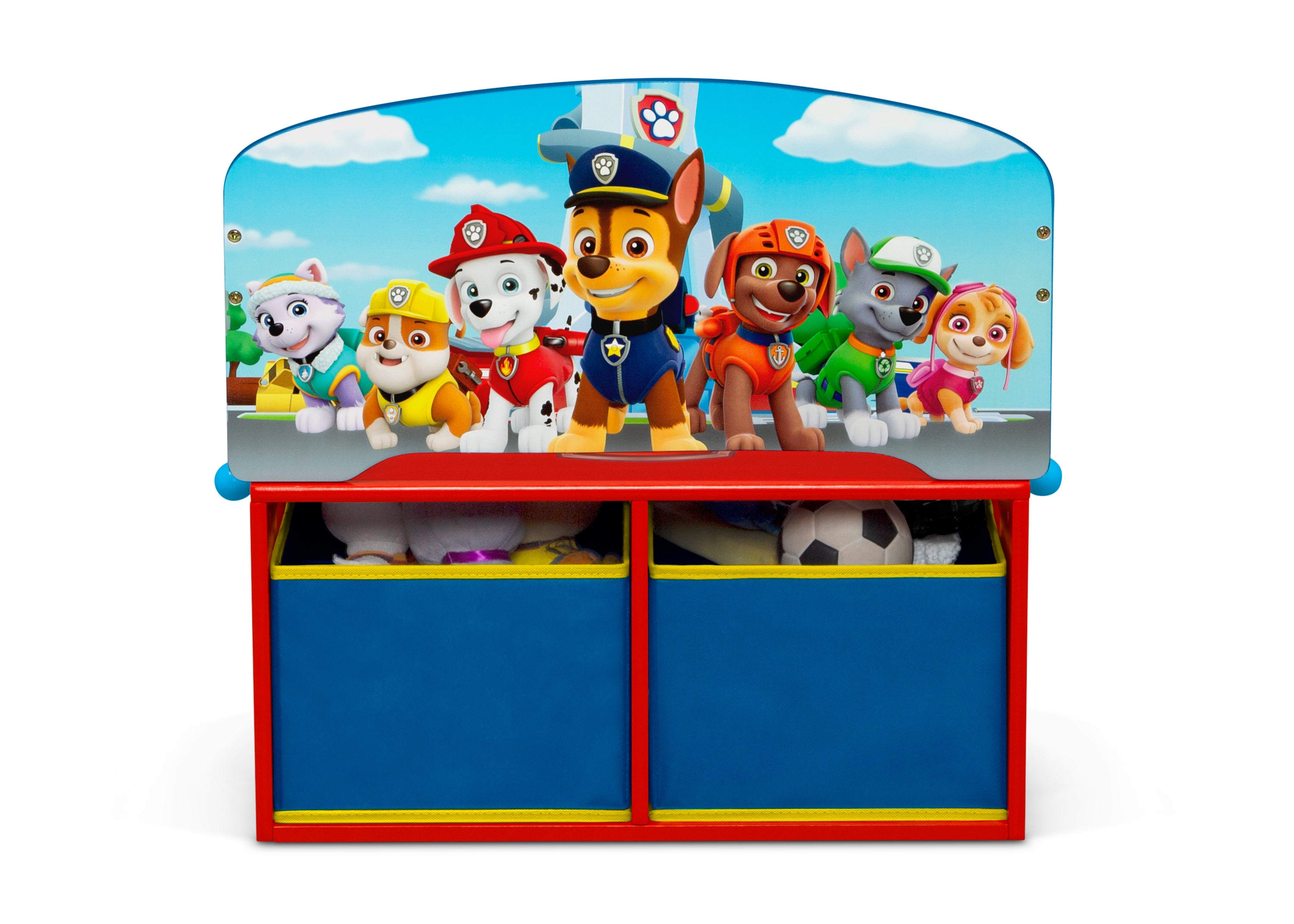 PAW Patrol 2-in-1 Activity Bench and Desk for Kids - Convertible Play Table with Storage | Perfect for Playroom, Classroom & Toddler Learning Activities